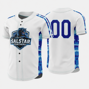 Camisetas de Béisbol Personalizadas de Alta Calidad al por Mayor, Camisetas de Moda en Tendencia, Logotipos de Patrocinadores, Uniformes de Béisbol de Secado Rápido, 100% Poliéster - Product Image 2