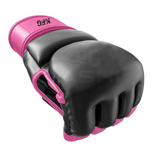 Guantes Profesionales de Piel para Kick Boxing y MMA, Transpirables y que Absorben la Humedad, para Entrenamiento, Ejercicio y Acondicionamiento - Product Image 5