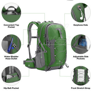 Hiking Bag With Spacious Storage And Adjustable Shoulder Straps For Outdoor Adventures And Travel - Product Image 3