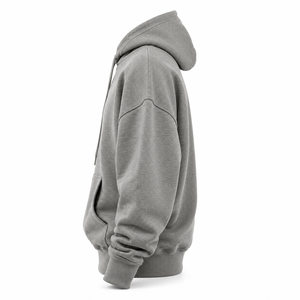 Nouveau Hoodie Oversize Personnalisé en Coton Molletonné avec Capuche Réglable et Poignets Côtelés – Vente en Gros OEM Streetwear - Product Image 3