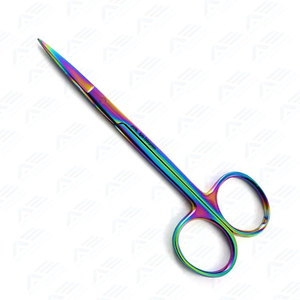 Mắt phẫu thuật kéo chất lượng cao bằng thép không gỉ mắt Medic dụng cụ phẫu thuật Medic nhãn khoa kéo - Product Image 4