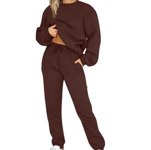 ชุดกันเหงื่อผ้าฟลีซสำหรับผู้หญิงชุดกันหนาวผ้าระบายเหงื่อผ้าฟลีซสวมใส่สบายและบางดีไซน์ใหม่ - Product Image 1