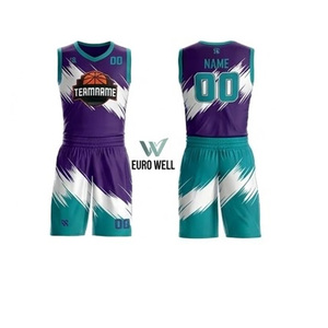 Conjunto Deportivo Flexible de Primera Calidad con Corte Personalizado, Uniforme de Baloncesto de Corte Moderno para Equipos Universitarios - Product Image 2