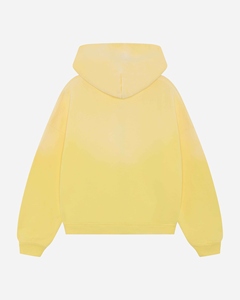 <b>Yellow</b> Zip-Up <b>Hoodie</b> Unisex Regular Fit Winter Casual Hooded Sweatshirt 100% Cotton Fleece Anti-Shrink 400g Custom Logo - Product Image 2