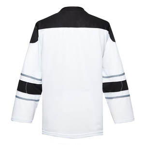 ผู้ผลิตเสื้อฮอกกี้น้ำแข็งแบบกำหนดเองที่ดีที่สุด ผลิตจากโพลีเอสเตอร์ 100% น้ำหนักเบา เป็นมิตรกับสิ่งแวดล้อม บริการ OEM แบบกำหนดเอง ขายส่ง คุณภาพสูง - Product Image 2