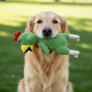 Yommy Furry Friends PolliFun Set di Giocattoli Interattivi per Animali Domestici con Suono 3617 cm, Morbida Bambola di Peluche per Cani e Gatti - Product Image 3