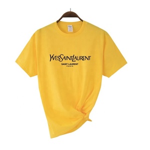 Camisas Personalizadas para Hombre, 100% Algodón, Venta al por Mayor, Corte Regular, Cuello Redondo, Impresión Serigráfica, Anti-Pilling, Estilo Casual Elegante con Patrón de Letras - Product Image 4