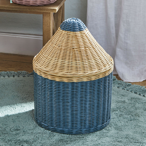 Cesta de ratán con forma de lápiz, venta al por mayor de fábrica en Vietnam, cesta tejida a mano para niños, cesta de ratán para almacenamiento de juguetes, color personalizable - Product Image 4