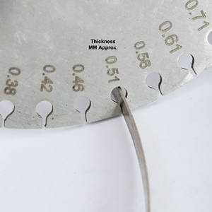 Fil en argent sterling 925 de 3 mm de large et 0,5 mm d'épaisseur pour la fabrication de pendentifs, boucles d'oreilles, bagues, accessoires et composants de bijoux. - Product Image 4