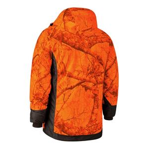 Veste de chasse camouflage orange personnalisée pour homme, veste d'hiver chaude en softshell avec capuche, veste de tir en plein air - Product Image 4