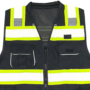 Gilet de sécurité haute visibilité pour hommes, très tendance, qualité supérieure, vêtements de travail d'hiver, gilets haute visibilité pour hommes avec logo et couleurs personnalisés - Product Image 6