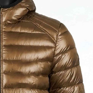 Chaqueta de Plumón Ligera de Último Diseño en Oferta, Chaqueta de Invierno con Capucha Resistente al Agua para Hombre, Personalizable - Product Image 3