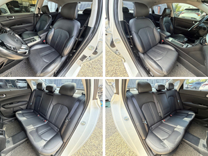 Berline hybride essence automatique Kia K5 Optima blanche d'occasion 2019, 4 portes, sièges en cuir, phares LED, véhicule de tourisme pour trajets quotidiens - Product Image 6
