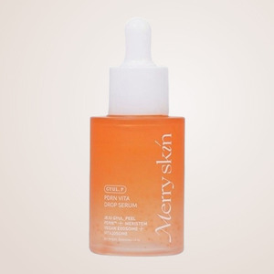 Koreanisches Gesichtsserum Korean K-Beauty Meriskin Tangerine Peel PDRN Vita Drop Serum 30ml Hergestellt in Korea - Product Image 1