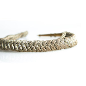 Cordon de lanière en coton 100 % personnalisé de haute qualité pour la vente en gros, cordon d'épaule, aiguillettes, fourragère, pour usage vestimentaire, avec finition réfléchissante - Product Image 1