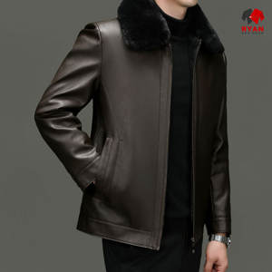 Chaqueta de Cuero Personalizada Ryan Pro Gear para Hombre, Tejido Cómodo y Transpirable con Logotipo Personalizado Antiarrugas - Product Image 3