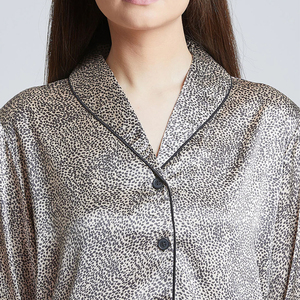 Pijamas de Algodón para Mujer, Ropa de Dormir, Diseño Frontal Personalizado, Transpirable, de Secado Rápido, Colores Personalizados - Product Image 2