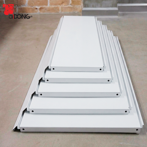 Commercial Heavy Duty Metal Gondola Shelf Panel Retail Store Merchandising Shelves OEM Vietnam Factory ADONG A92 - Product Image 2