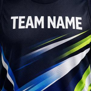 Uniforme de Baloncesto Personalizado de Alta Calidad, Uniforme sin Mangas Transpirable con Pantalones Cortos para Sublimación, Alta Visibilidad en la Cancha - Product Image 2