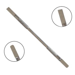 Empujador de Cutículas de Doble Cara, Herramienta de Limpieza de Manicura, para el Cuidado de las Uñas, Empujador de Cutículas Profesional de Acero Inoxidable - Product Image 5