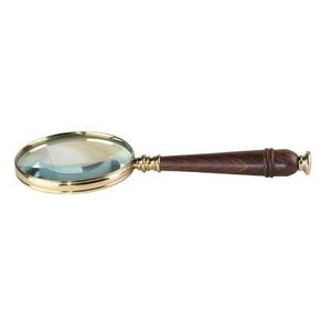 Durable Metal <b>Magnifying</b> <b>Glass</b> With Optical <b>Glass</b> Lens For Jewelry Inspection Coins Stamps And Antiques - Product Image 6