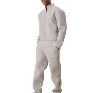 Costume de jogging en coton personnalisé 2 pièces Boxy Heavy Weight pour hommes Baggy Survêtement 2026 - Product Image 1