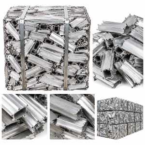 Chatarra de aluminio premium con chatarra de aluminio tensada, clasificada para reciclaje, con embalaje en fardos comprimidos y suministro para exportación. - Product Image 6