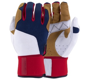 Guantes deportivos de béisbol de cuero Cabretta de piel de oveja para adultos y jóvenes de alta calidad para guantes de bateo de trampa de poder y béisbol - Product Image 1