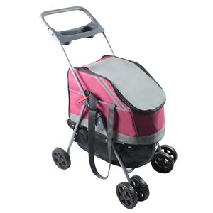 All-In-One Convertible Outdoor Pet Stroller and Car Seat for All Surfaces - Product Image 3
