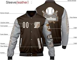 Chaqueta de Invierno Cálida y Cómoda para Hombre, Estilo Letterman, con Cuello Alto, Logotipo Frontal, Resistente al Viento, Transpirable, de Secado Rápido, Alta Calidad y Ecológica - Product Image 3