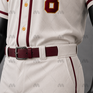 Uniforme de Béisbol Personalizado y Transpirable para Adultos Unisex, Servicio OEM, Conjunto de Jersey de Manga Corta con Botones y Pantalones, Ropa Deportiva para Equipos, 100% - Product Image 2