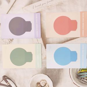 Custom Creative Charger Shape Colorful Self-Adhesive Marking Stickers Back-to-School Essentials for School Supplies <b>Labels</b> Study - Product Image 6