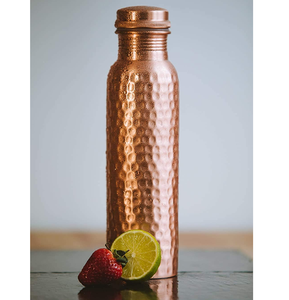 Copper Water Bottle Mirror Polished Fancy Water Copper Bottle Customized Sizes 6 Pieces Copper Bottle - Product Image 4