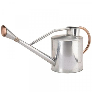 Arrosoir vintage en fer galvanisé vert, arrosoir de jardin avec long bec, style antique, décoration de jardin à domicile, arrosoir pour plantes - Product Image 4