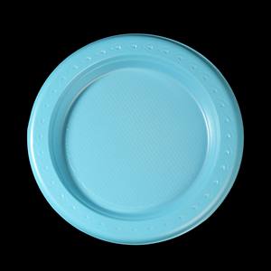 Plato desechable de plástico redondo de 7 pulgadas para picnic y fiestas de cumpleaños, muestra disponible, mayorista, OEM/ODM, alta calidad - Product Image 2
