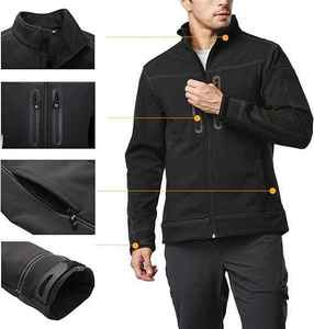 <b>Men's</b> Lightweight Breathable New Design Custom Made Softshell <b>Jacket</b> Fur Trim OEM Service Factory Supplier Wholesale Price - Product Image 5