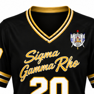 Camiseta Deportiva de Fútbol para Mujer Sigma Gamma Rho, Uniforme Personalizado para Equipo de Hermandad Griega, Camiseta Ligera para Entrenamiento Atlético - Product Image 3