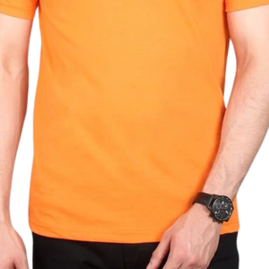 T-shirt Homme Slim Fit Col Rond Manches Courtes Décontracté Personnalisé Vente en Gros Maillot Jersey Vêtement Quotidien Fabricant Fournisseur OEM Basique - Product Image 6