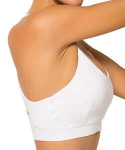 Sujetador Deportivo para Mujer con Logotipo Personalizado OEM, Ecológico, Transpirable, para Yoga y Gimnasio, Soporte Medio, Antibacterial, Secado Rápido - Product Image 1