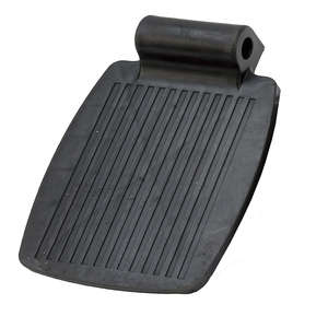 EMCO Used Tire Wheelchair <b>Footrest</b> Spare Part Plastic Black Model E-PF - Product Image 3