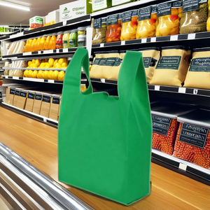 ถุง PP spunbond แบบไม่ทอ W ตัดกระเป๋าเป็นมิตรกับสิ่งแวดล้อมรีไซเคิลขนาดและสีที่กำหนดเองทำในอินเดียราคาไม่แพง - Product Image 1