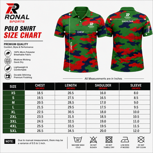 Polo pour homme à motif personnalisé, en polyester et élasthanne, taille US, coupe confortable, vêtements de golf, vêtements pour homme - Product Image 6