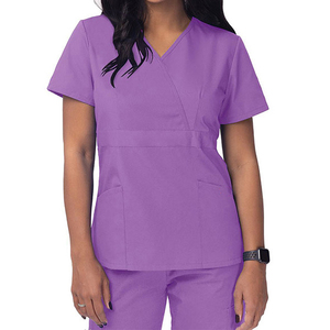 Uniformes Médicos Personalizados para Mujer, Conjuntos de Uniformes de Salón, Blusas de Uniforme con Diseño Elegante para Verano - Product Image 2