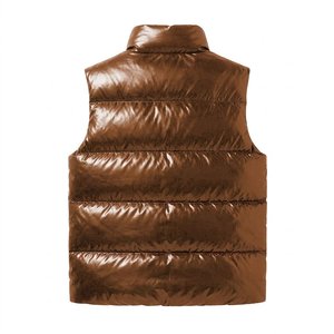 Chaleco acolchado para hombre al por mayor, chaleco acolchado con bolsillos, ropa exterior para hombre para marcas de streetwear estadounidenses - Product Image 2