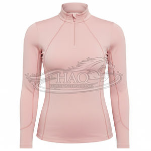 เสื้อขี่ม้าแขนยาวสำหรับผู้หญิง ทนทาน เหมาะสำหรับการฝึกซ้อมและการแสดง  ชุดขี่ม้า เสื้อผ้าสำหรับนักขี่ม้า - Product Image 1