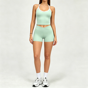 Conjunto de Yoga y Pilates para Gimnasio, Sensación de Segunda Piel, Cómodo, Deportivo, Suave como la Mantequilla, para Mujer, Suministro de Fábrica OEM - Product Image 6