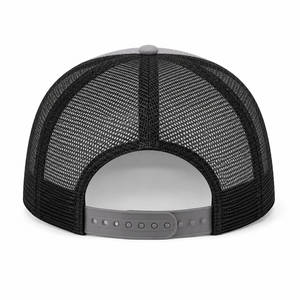 Wholesale Plain Trucker <b>Hat</b> Solid Color Mesh Back Cap Custom Snapback Baseball <b>Hats</b> Blanks High Quality Curved Visor 6-Panel - Product Image 6