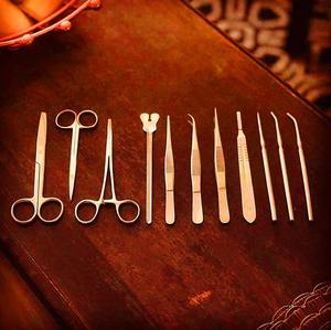 Suture Practice <b>Kit</b> Complete <b>Suturing</b> <b>Kit</b> Including Manual Reusable Stainless Steel Preventive Instruments 7-Jaw By Dentavex - Product Image 1