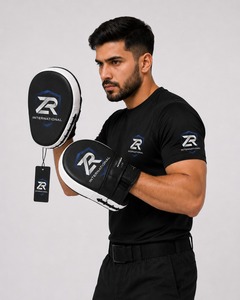 Almohadillas de Boxeo Curvas de Piel Sintética de Alta Calidad, Diseño Moderno, Directo de Fábrica, para Entrenamiento Profesional - Product Image 2