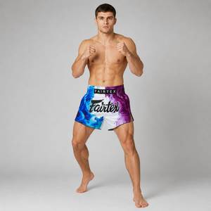 Shorts de boxe Fair Tex de qualité supérieure, coutures durables, utilisation longue durée, coupe confortable, tissu léger AI-BS-023 - Product Image 6